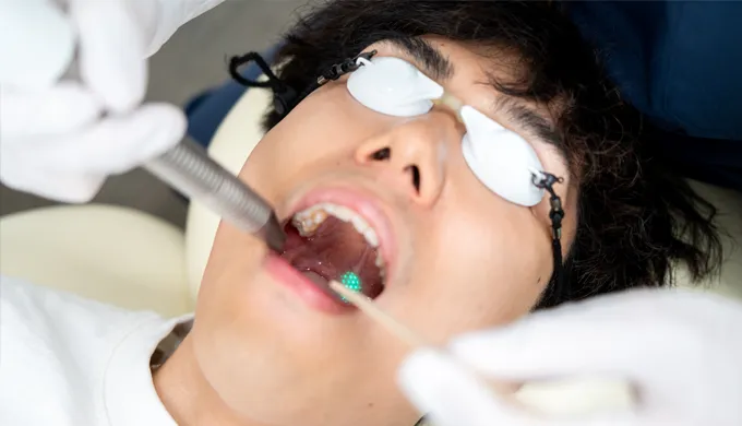睡眠中の苦しさや質が大きく改善した結果のグラフ